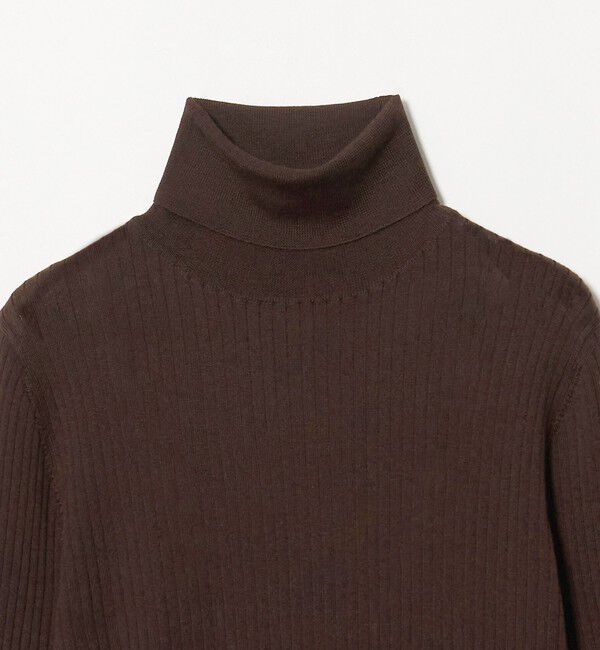 UNITED ARROWS「リブ タートルネック ニット」|ニット・セーター|