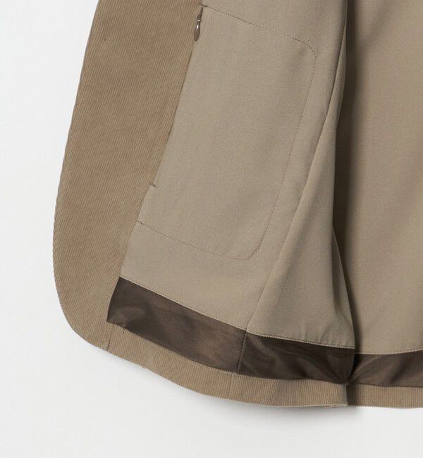 UNITED ARROWS「ライト コーデュロイ シングル 2ボタン テーラードジャケット UA COZY ウォッシャブル ヨコストレッチ」|テーラードジャケット|