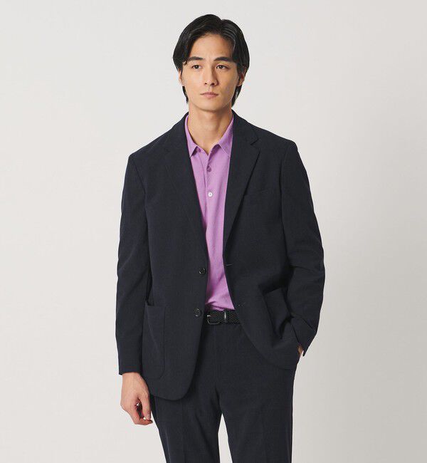 UNITED ARROWS「ライト コーデュロイ シングル 2ボタン テーラードジャケット UA COZY ウォッシャブル ヨコストレッチ」|テーラードジャケット|