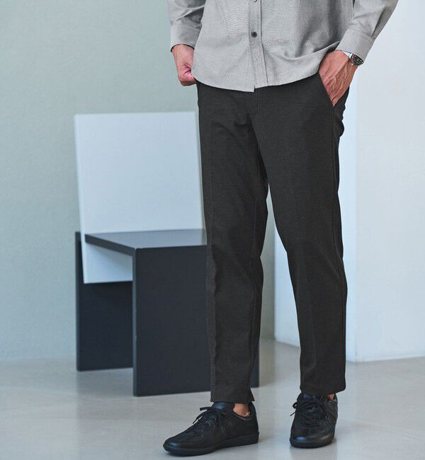 UNITED ARROWS green label relaxing「【WEB限定】JUST fit ジャージ イージースラックス パンツ」|その他|DK.GRAY