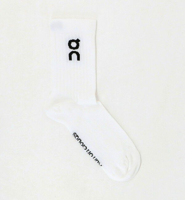 UNITED ARROWS green label relaxing「＜On＞LOGO SOCK HIGH 3パック ソックス」|ソックス|