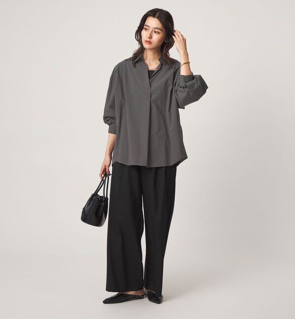 UNITED ARROWS green label relaxing「スキッパー ドルマン シャツ」|シャツ・ブラウス|