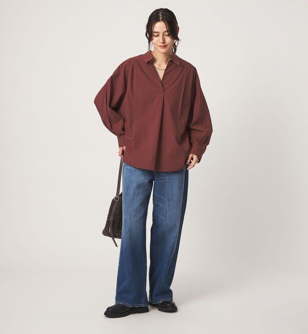 UNITED ARROWS green label relaxing「スキッパー ドルマン シャツ」|シャツ・ブラウス|