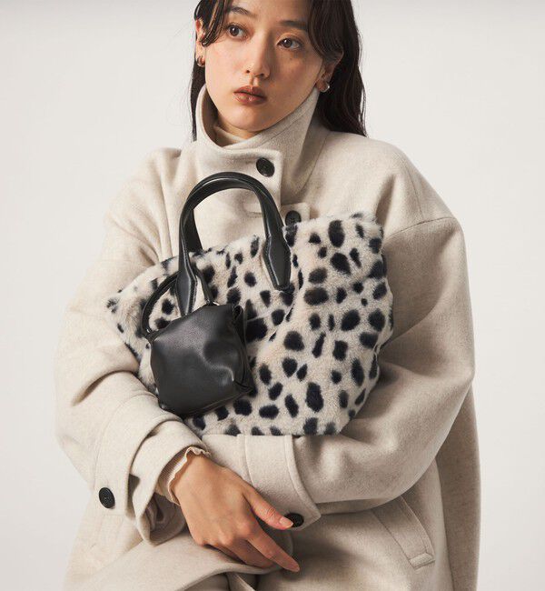 UNITED ARROWS green label relaxing「フェイクファートートバッグ ポーチ付き」|ショルダー・メッセンジャー|