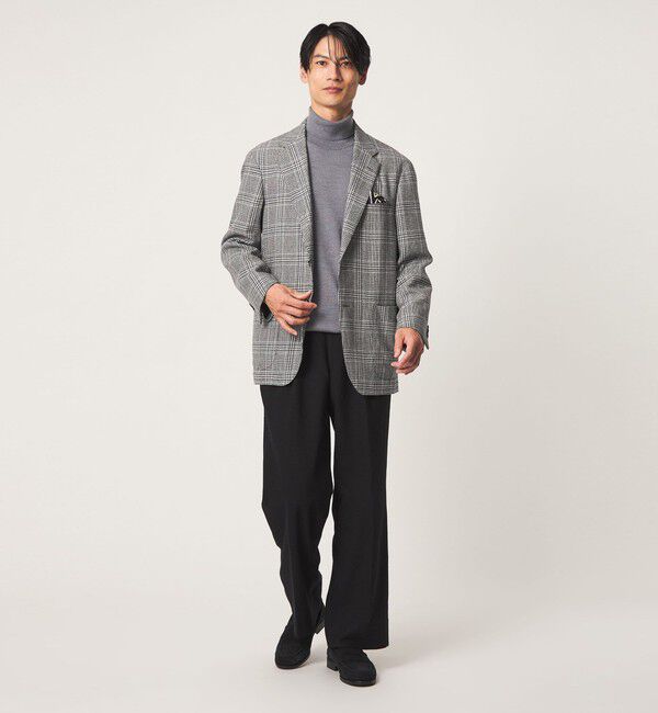 UNITED ARROWS green label relaxing「GLR CLOTH チェック 2B R/RG- ジャケット」|テーラードジャケット|