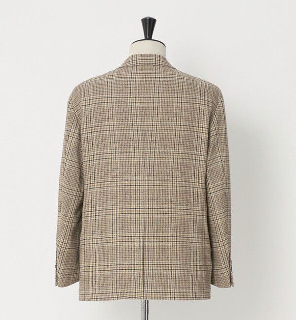 UNITED ARROWS green label relaxing「GLR CLOTH チェック 2B R/RG- ジャケット」|テーラードジャケット|
