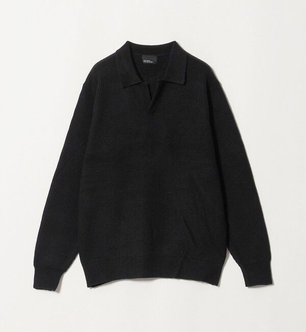 UNITED ARROWS green label relaxing「【WEB限定】JUST fit ミドルゲージ スキッパー ニット」|ニット・セーター|