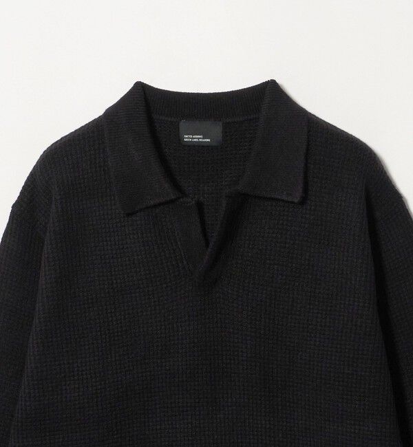 UNITED ARROWS green label relaxing「【WEB限定】JUST fit ミドルゲージ スキッパー ニット」|ニット・セーター|