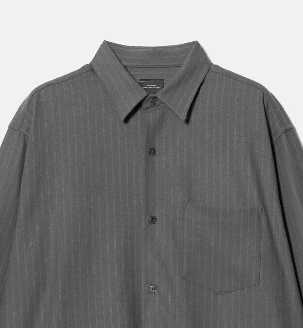 UNITED ARROWS green label relaxing「フラノ パターン ジャストルーズ 長袖 シャツ -2WAYストレッチ-」|シャツ・ブラウス|