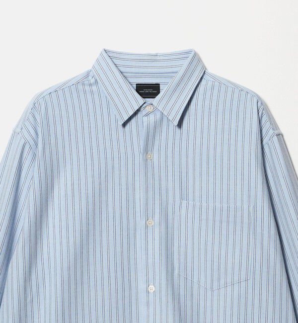 UNITED ARROWS green label relaxing「フラノ パターン ジャストルーズ 長袖 シャツ -2WAYストレッチ-」|シャツ・ブラウス|