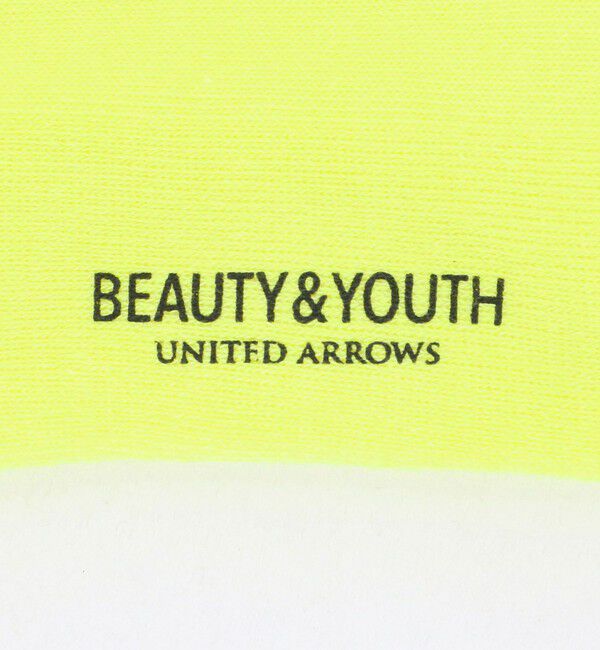 BEAUTY&YOUTH UNITED ARROWS「フリーダム スタンダード エンブロイダリー ロゴ クウォーター ソックス」|ソックス|