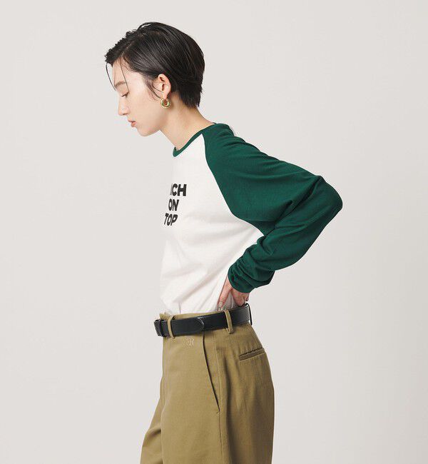 ER「＜ER＞グラフィック ロングスリーブ Tシャツ」|Tシャツ・カットソー|