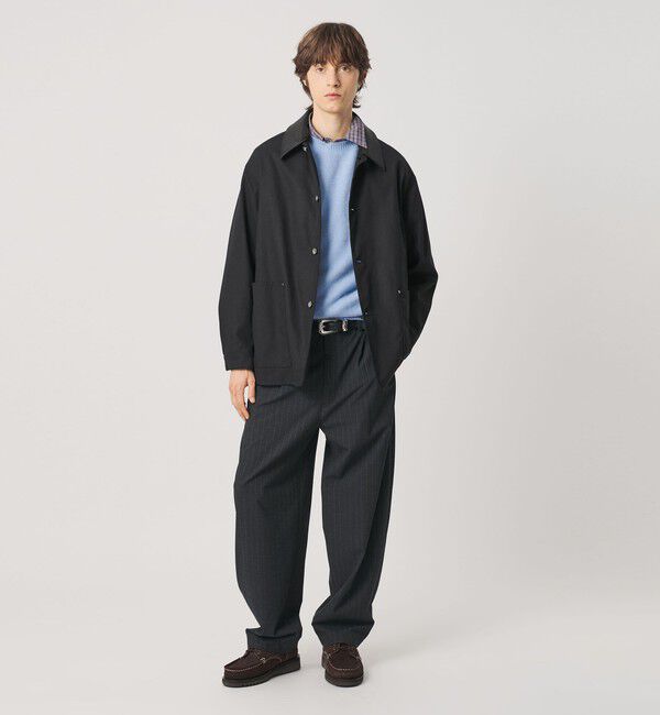 BEAUTY&YOUTH UNITED ARROWS「レザーカラー スムース ダック カバーオール」|その他|