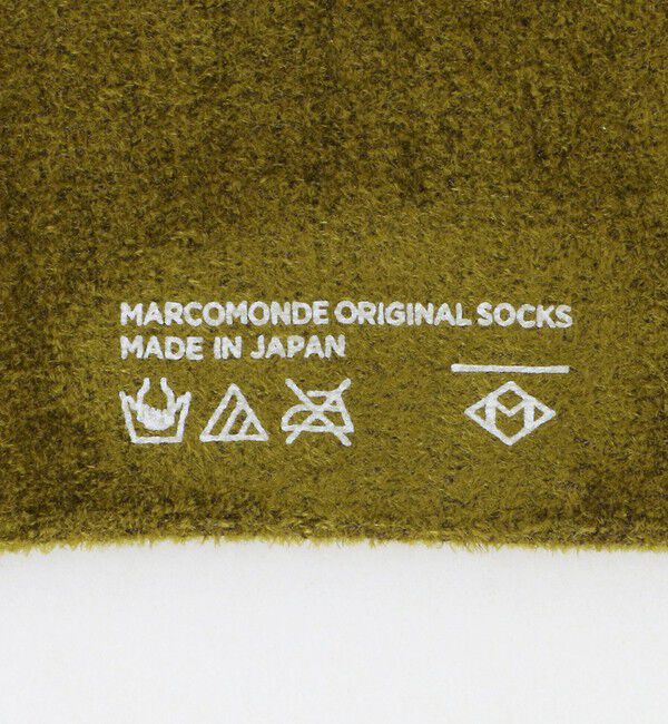 BEAUTY&YOUTH UNITED ARROWS「＜MARCOMONDE＞ベロア ソックス」|ソックス|
