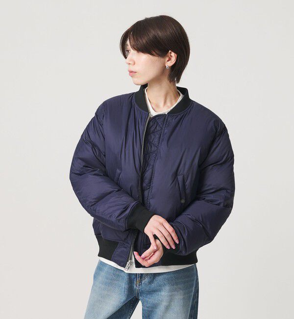 BEAUTY&YOUTH UNITED ARROWS「【WEB限定/別注】＜TOWNCRAFT＞リバーシブル MA-1 ダウンジャケット」|ダウン|