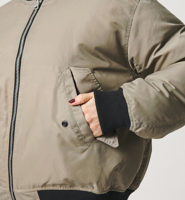 BEAUTY&YOUTH UNITED ARROWS「【WEB限定/別注】＜TOWNCRAFT＞リバーシブル MA-1 ダウンジャケット」|ダウン|