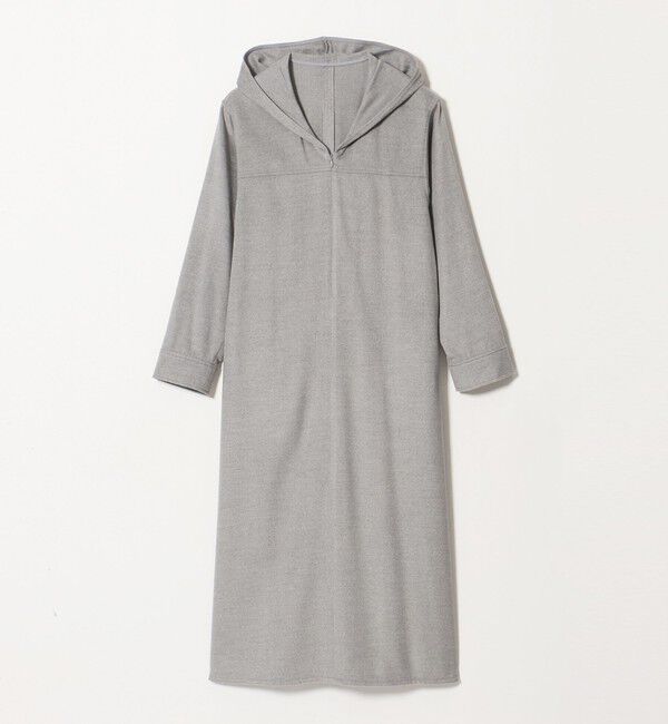 BEAUTY&YOUTH UNITED ARROWS「スキッパー フード ワンピース ウォッシャブル」|ワンピース|MD.GRAY