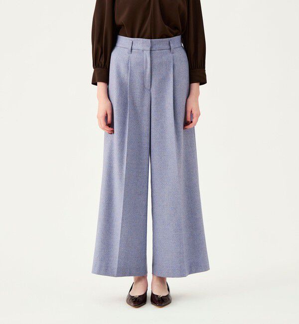 Ballsey「メランジカルゼ タックワイドパンツ」|その他|