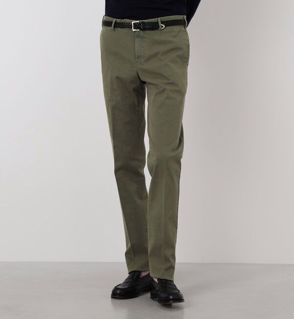 TOMORROWLAND MENS「【別注】PT TORINO ウォッシュドコットン ストレッチスリムチノパンツ」|チノ|