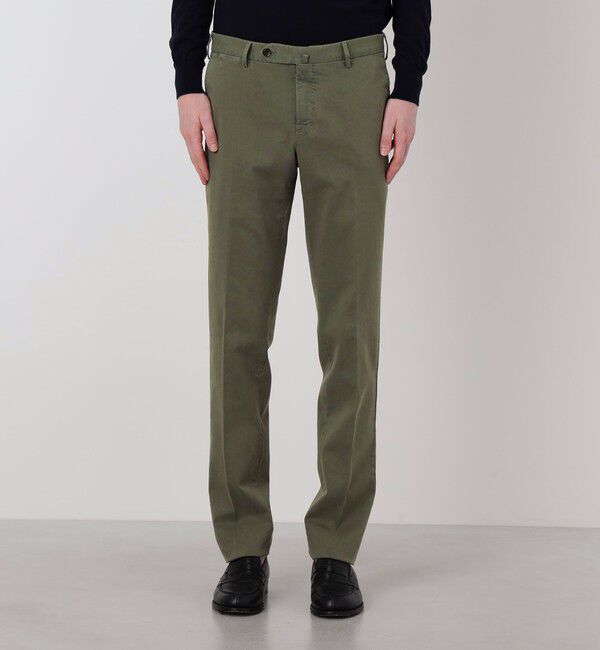 TOMORROWLAND MENS「【別注】PT TORINO ウォッシュドコットン ストレッチスリムチノパンツ」|チノ|