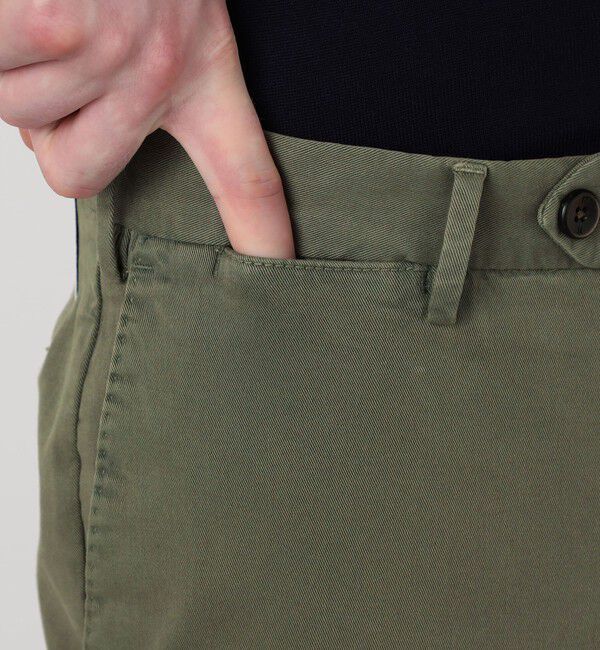 TOMORROWLAND MENS「【別注】PT TORINO ウォッシュドコットン ストレッチスリムチノパンツ」|チノ|