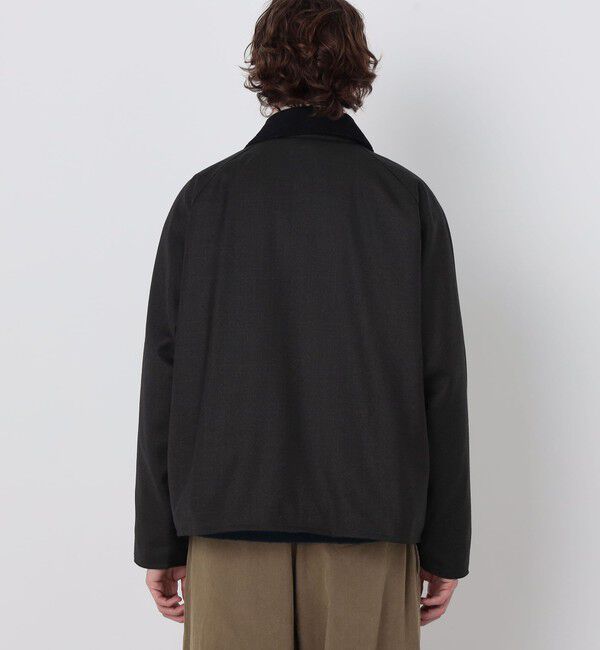 TOMORROWLAND MENS「【別注】Barbour TRANSPORT 3WAY ウールブルゾン DORMEUIL」|ブルゾン・スタジャン|