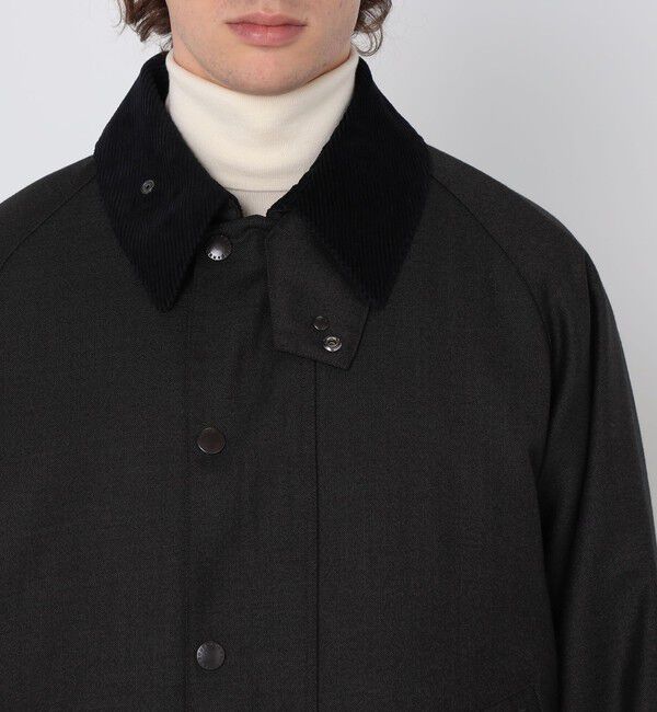 TOMORROWLAND MENS「【別注】Barbour TRANSPORT 3WAY ウールブルゾン DORMEUIL」|ブルゾン・スタジャン|