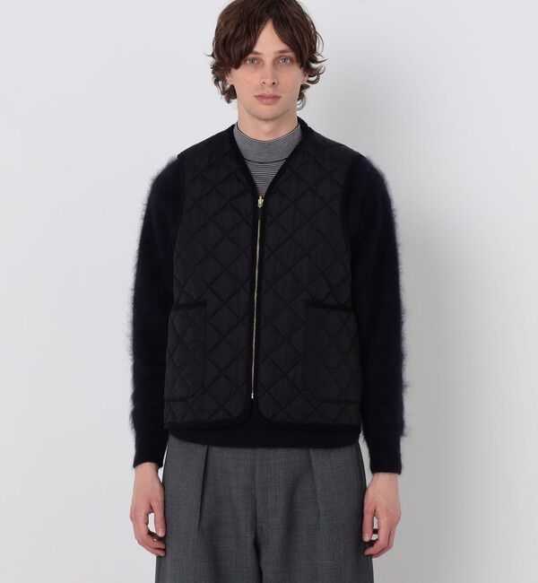 TOMORROWLAND MENS「【別注】Barbour TRANSPORT 3WAY ウールブルゾン DORMEUIL」|ブルゾン・スタジャン|