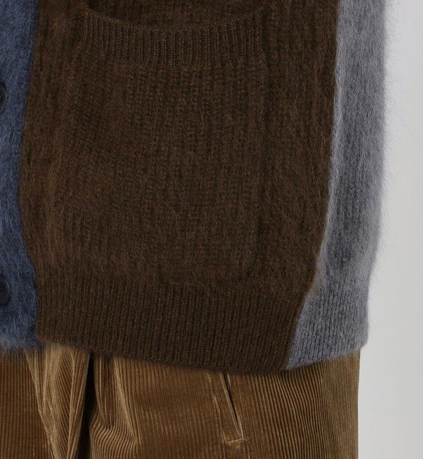 TOMORROWLAND MENS「TOMORROWLAND tricot ウールファー ショールカラーカーディガン」|ニット・セーター|