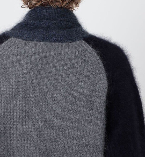 TOMORROWLAND MENS「TOMORROWLAND tricot ウールファー ショールカラーカーディガン」|ニット・セーター|