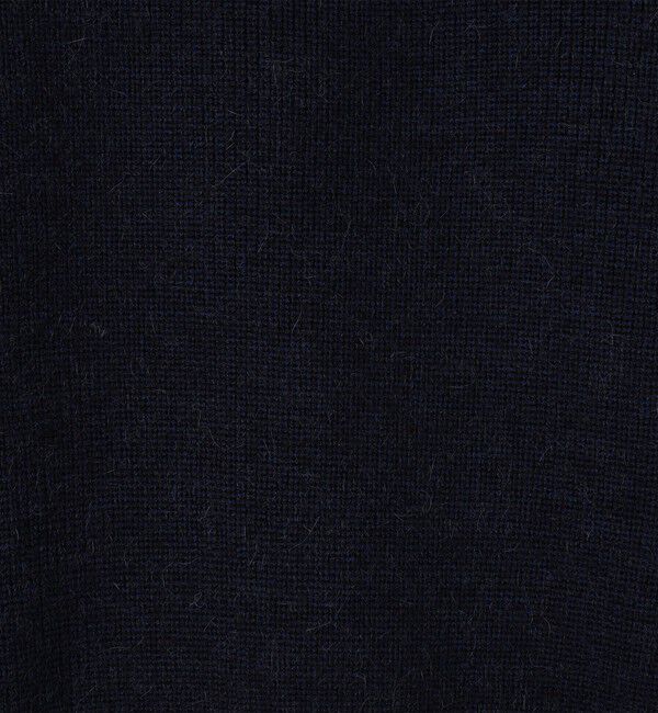 TOMORROWLAND MENS「TOMORROWLAND tricot アルパカ 片畦 スタンドネックポロニット」|ニット・セーター|