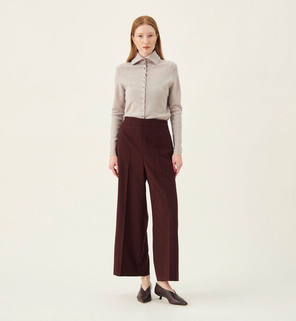 Ballsey「【WEB先行予約】ミリングツイル セミワイドパンツ」|その他|