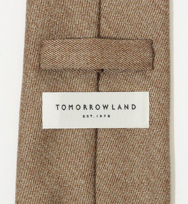 TOMORROWLAND GOODS「TOMORROWLAND ウール ツイルソリッドネクタイ」|ネクタイ・蝶ネクタイ|