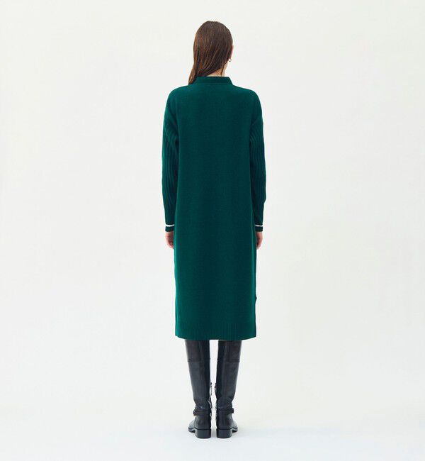 MACPHEE「【WEB限定】NZ LAMBS スキッパーワンピース」|ワンピース|