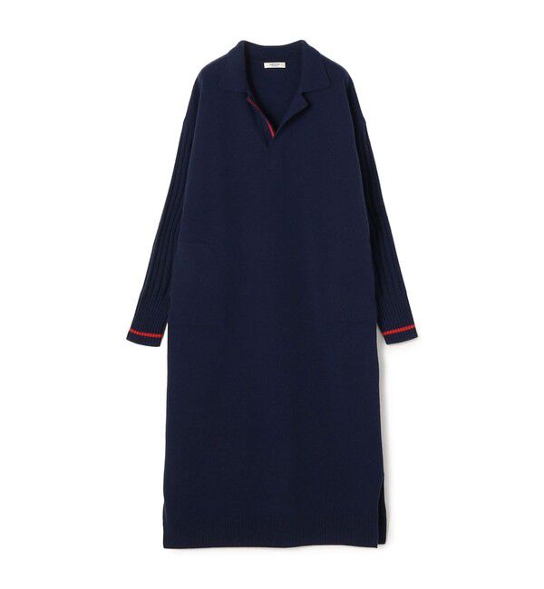 MACPHEE「【WEB限定】NZ LAMBS スキッパーワンピース」|ワンピース|69 ネイビー