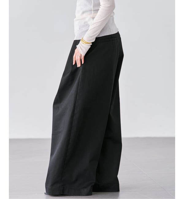 Plage「《追加》R&rsquo;IAM Super wide CHINO パンツ 2」|チノ|