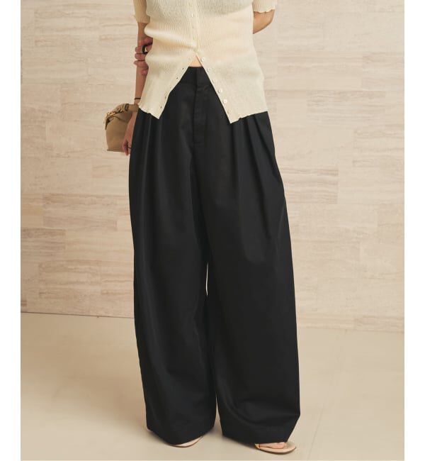 Plage「《追加》R&rsquo;IAM Super wide CHINO パンツ 2」|チノ|