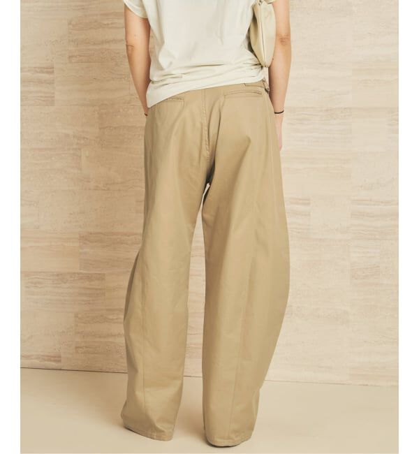 Plage「NEPLA. / ネプラ SIDE W BELT CURVED チノパンツ」|チノ|