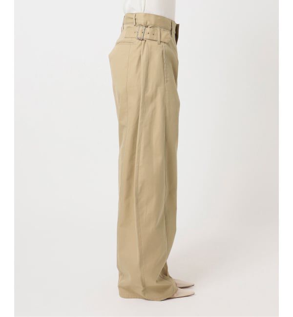 Plage「NEPLA. / ネプラ SIDE W BELT CURVED チノパンツ」|チノ|