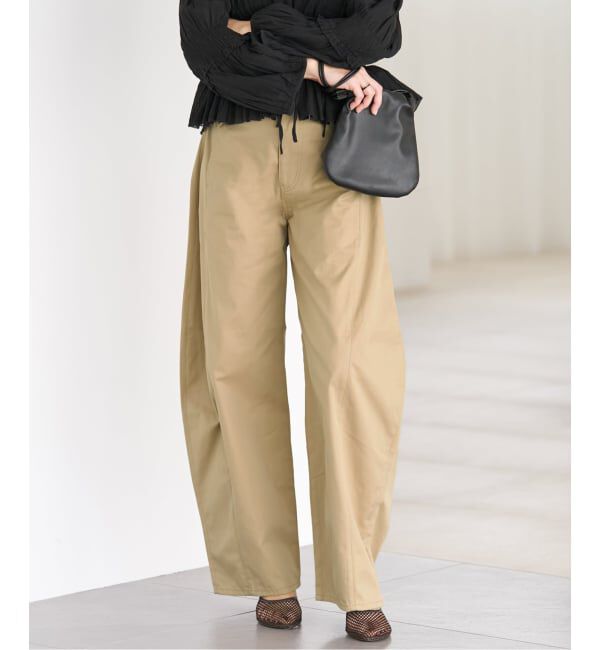 Plage「NEPLA. / ネプラ SIDE W BELT CURVED チノパンツ」|チノ|