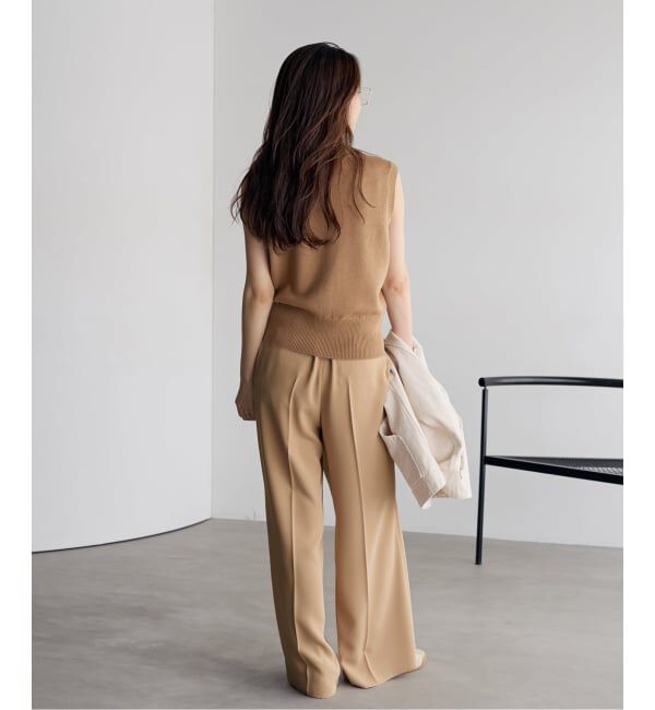 Plage「《追加》les Tendre easy care スラックス 2」|スラックス|