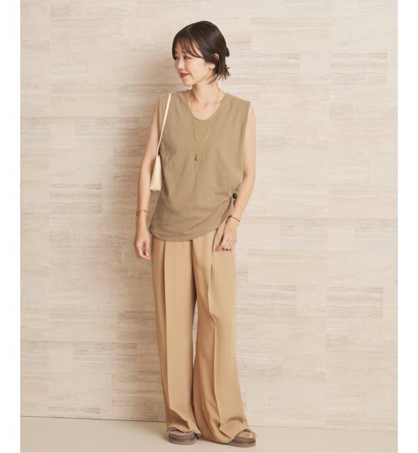 Plage「《追加》les Tendre easy care スラックス 2」|スラックス|