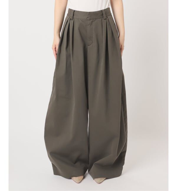 Plage「《追加》R&rsquo;IAM Super wide CHINO パンツ 6」|チノ|