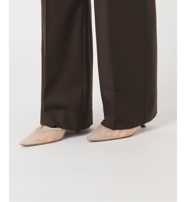 Plage「R&rsquo;IAM ストレートパンツ」|スラックス|