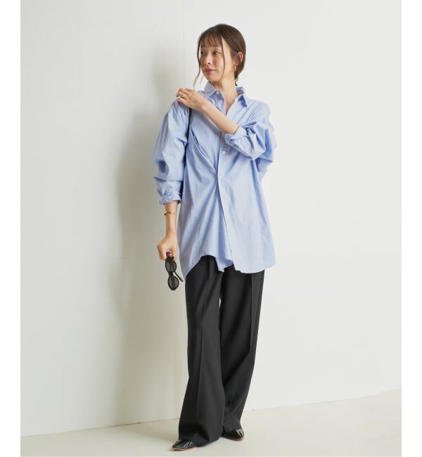 Plage「R&rsquo;IAM WOOSTED BASIC パンツ」|スラックス|