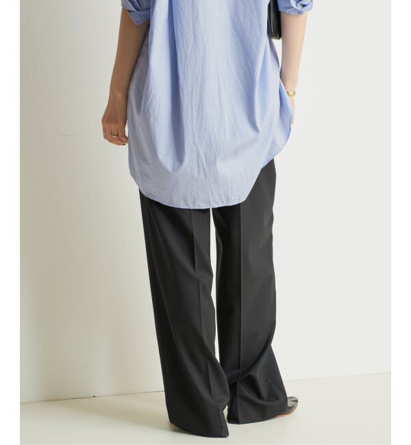 Plage「R&rsquo;IAM WOOSTED BASIC パンツ」|スラックス|