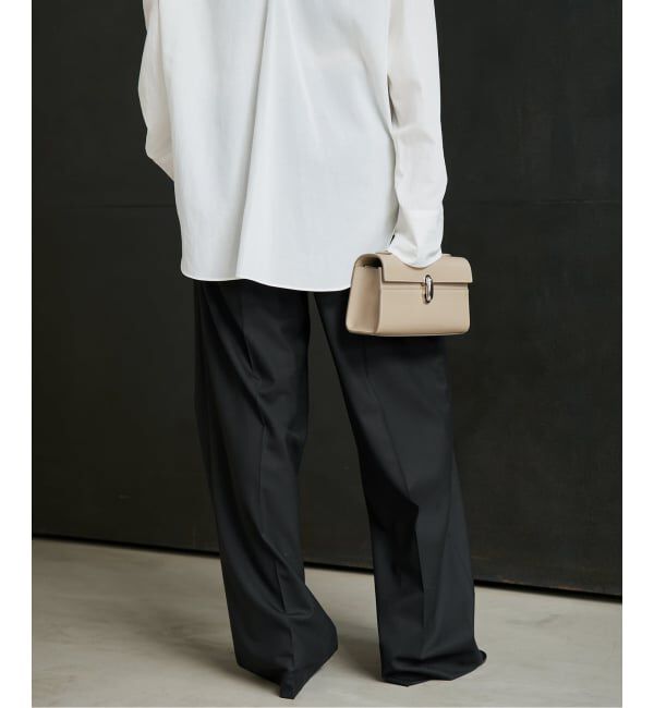 Plage「R&rsquo;IAM WOOSTED BASIC パンツ」|スラックス|
