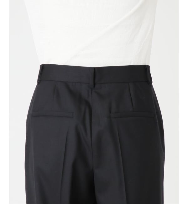 Plage「R&rsquo;IAM WOOSTED BASIC パンツ」|スラックス|