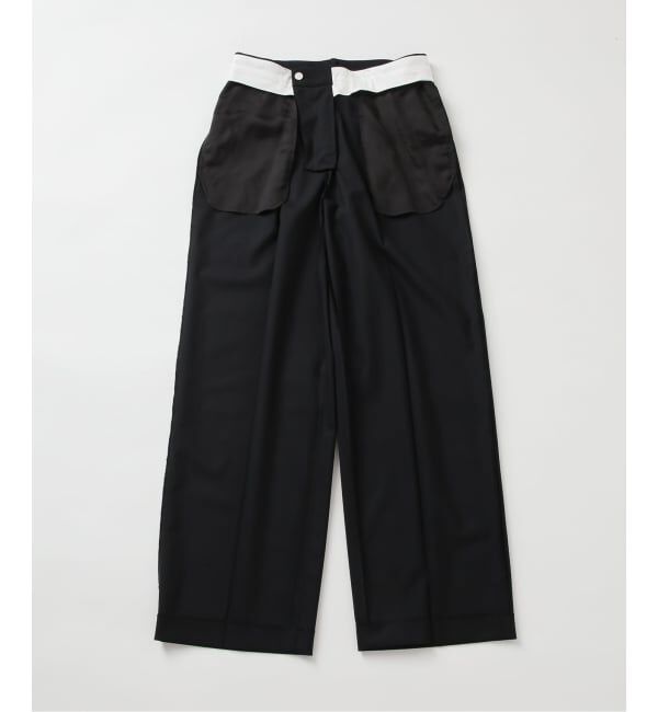 Plage「R&rsquo;IAM WOOSTED BASIC パンツ」|スラックス|