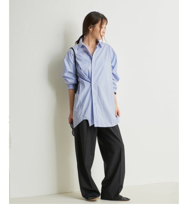 Plage「R&rsquo;IAM WOOSTED BASIC パンツ」|スラックス|